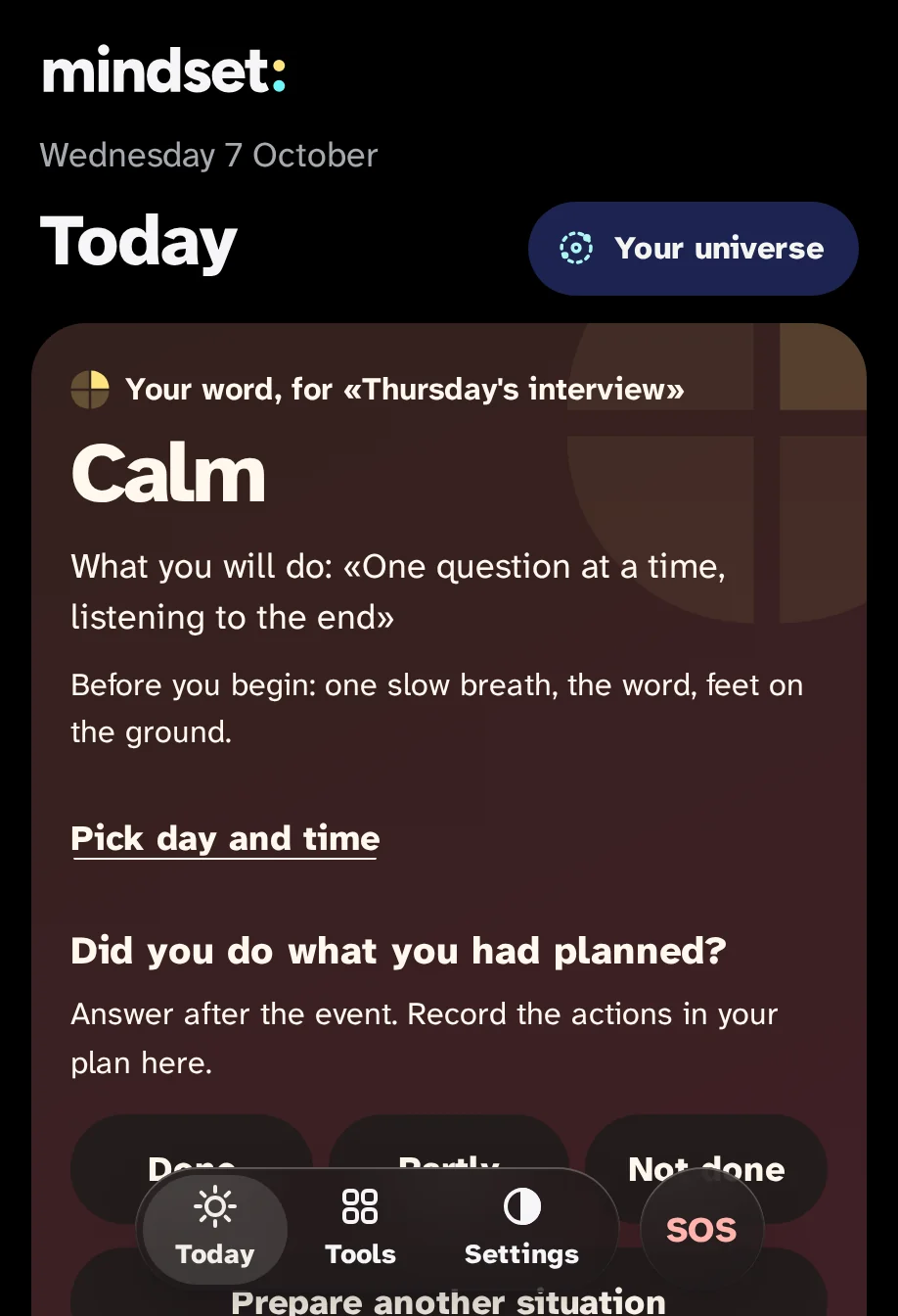 Today with calm energy: the board of the piano is calmly in soft colors.